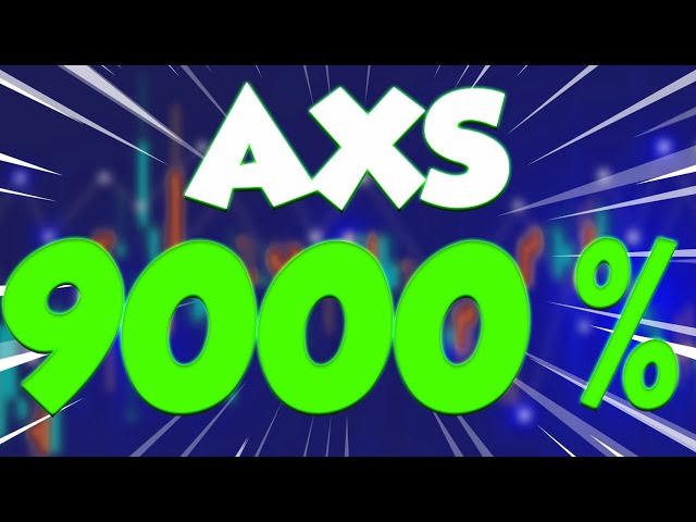 AXS 9000% ポンプが 2024 年末までに登場?? - AXIE INFINITYの価格予測と分析