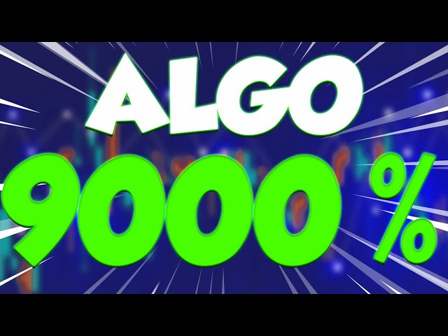 ALGO UNE POMPE 9000% ARRIVE D'ICI FIN 2024 ?? - PRÉVISIONS ET ANALYSES DE PRIX ALGORAND