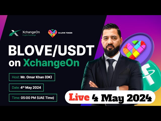 Mr Omar khan 깜짝 소식 B-Love 코인 | XchangeOn의 BLOVE/USDT