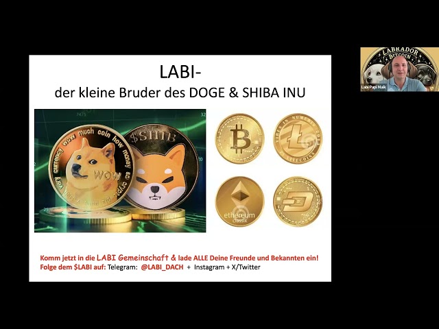 Présentation commerciale du Labrador Bitcoin Token (3 mai 2024) – avec sous-titres YouTube