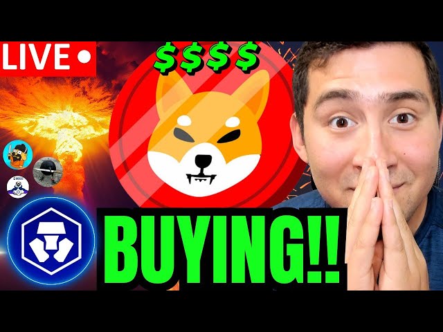 SHIBA INU COIN BIG BUYING LIVE!🔴CRONOS MEMES EXPLODING