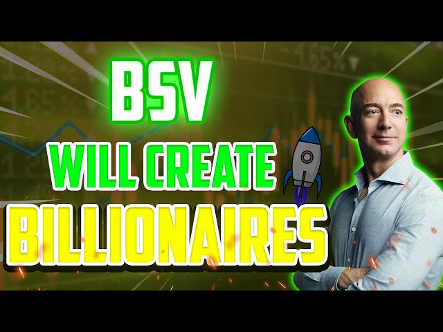 BSV CRÉERA DES MILLIARDAIRES APRÈS CELA ?? - PRÉVISIONS DE PRIX INSANE DU BITCOIN SV POUR 2024 ET 2025