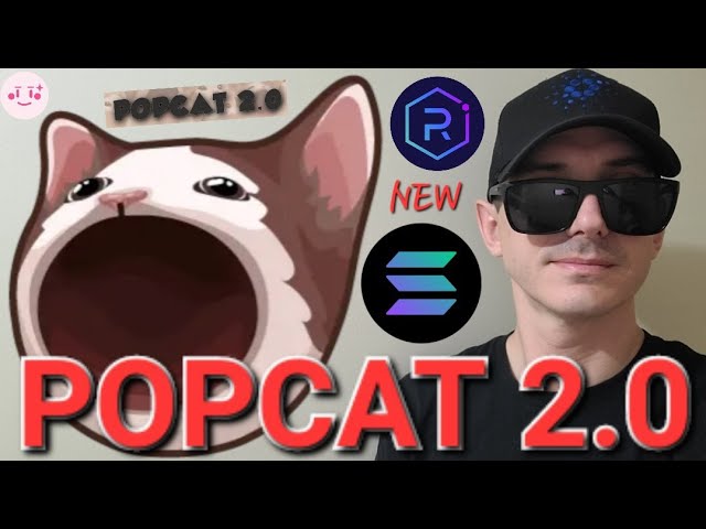 $POPCAT2 - POPCAT 2.0 トークン プレセール暗号コイン POPCAT2 POP CAT 2 ソル ソラナ レイジウム ジュピター オルカ