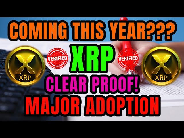 XRP : 彼らが XRP を使用している証拠!今年大規模な導入 #最新 #暗号 #xrp