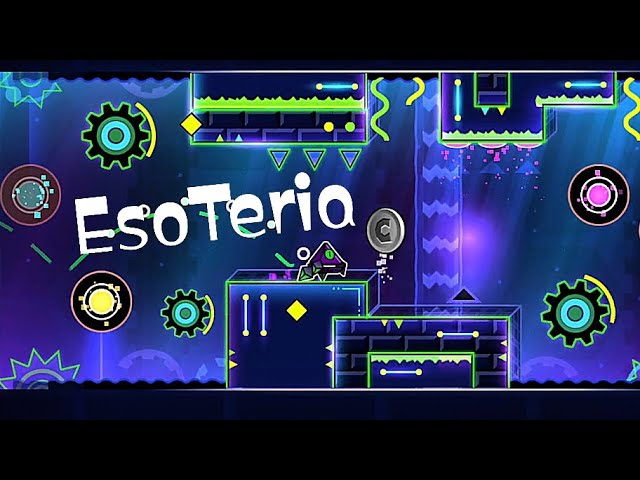 „EsoTeria“ von ItsXavier (1 MÜNZE) | Geometry Dash