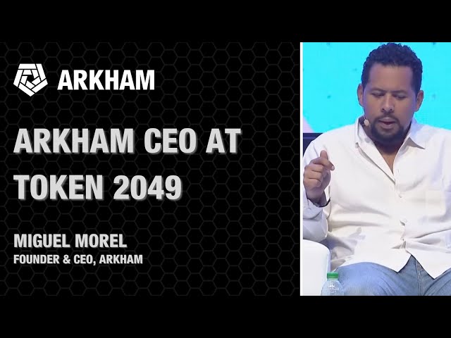 Arkham CEO at Token 2049