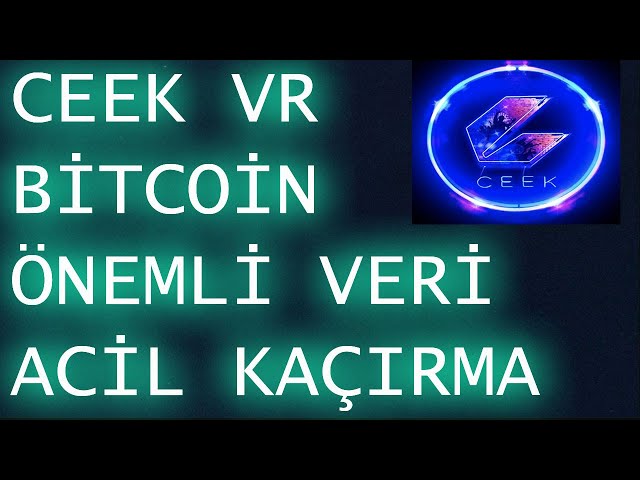 CEEK VR 比特幣預期資料已緊急抵達，切勿錯過！ #ceekvr #bitcoin #chilizcoin #chz #pepecoin