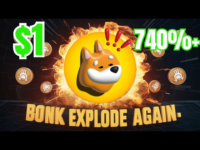 BONK Price PUMPS 7,40% - Ce Memecoin peut-il atteindre 1 $ ? (Est-ce le prochain Doge ?)