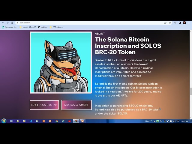 New solordi token full review 🔥 the solona Bitcoin inscriptin and solos BRC 20 token ..