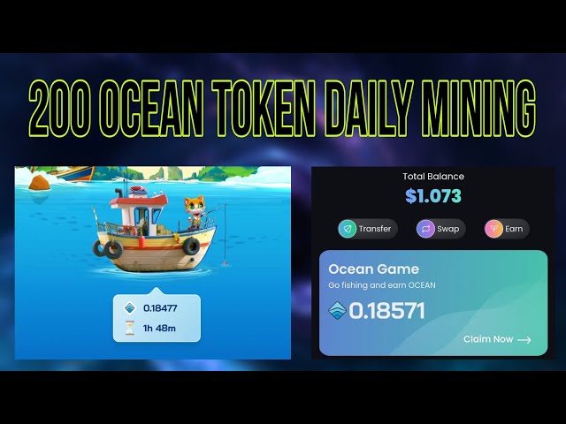 Extraction de jetons océaniques !! Gagnez Ocean et Sui avec Telegram Bot très facilement | Portefeuille vague