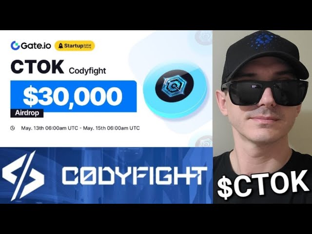 $CTOK - CODYFIGHT JETON CRYPTO PIÈCE CTOK ARB ARBITRUM ETH ETHEREUM JEU NFTS GATE GATE.IO BLOCKCHAIN