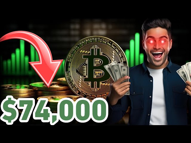 CRYPTO : BITCOIN ce SIGNAL ANNONCE 74 000 $ !? 🚀🤑