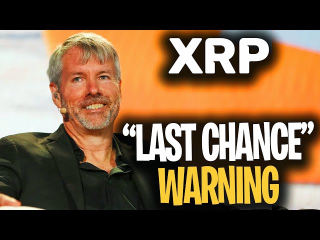 XRP 瑞波 - 迈克尔·赛勒警告这是你最后的机会（极度警告！！）