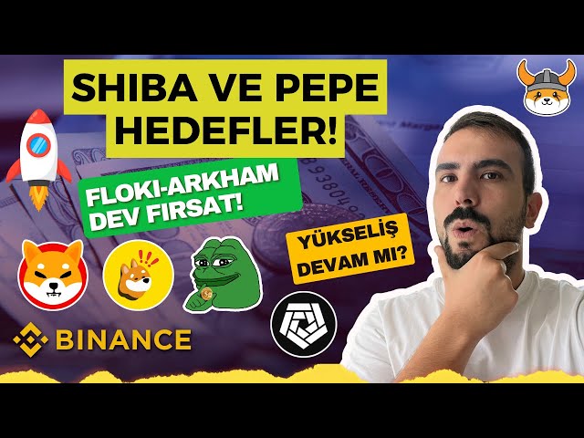 🚀SHIBA COIN, PEPE COIN 및 BONK가 상승할까요? FLOKI와 ARKHAM에 엄청난 기회가 있나요? 시바 코인 속보