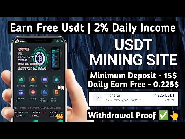 USDT 코인 획득 방법 2024 | 오늘 최고의 USDT 투자 사이트 | USDT 투자 프로젝트 플랫폼