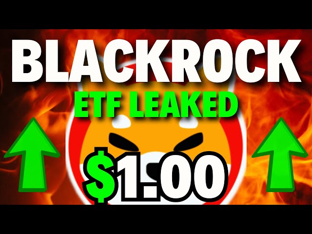 今日 SHIB 新闻：解释：BLACKROCK ETF 将使 SHIBA INU 升至 1 美元 - 突发