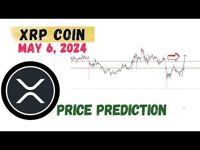 XRP 代币价格预测，下一个目标 #XRP #Ripple #Scalping #cryptosignals #crypto 2024 年 5 月 6 日