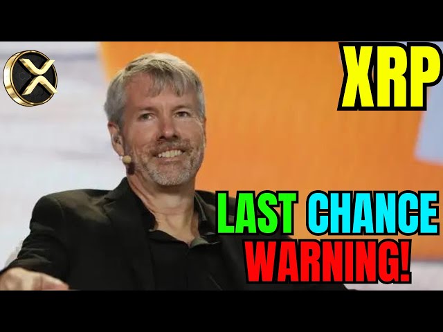 XRP RIPPLE NEWS TODAY - MICHAEL SAYLOR WARNS THIS IS YOUR LAST CHANCE (EXTREME WARNING!!)!