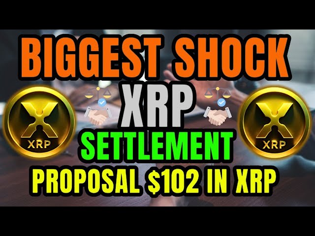 SEC OFFERS RIPPLE CEO $10 MILLION IN XRP AND $102 SETTLEMENT! XRP BIGGEST NEWS TODAY #news #latest