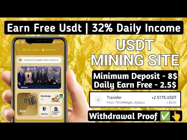 Best Usdt coin Investment project 2024 | New Usdt earning platform site | Usdt mining site today