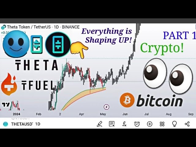 新しいシータフラクタル!!パート 1 + TFUEL フラクタル!!仮想通貨価格分析 + BTC #crypto #theta #tfuel