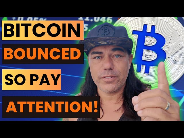 LE BITCOIN A REBONDI ALORS FAITES ATTENTION !!!