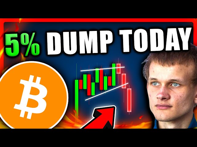 DUMP : la rupture du coin ascendant de Bitcoin ! - Prévision du prix Bitcoin aujourd'hui