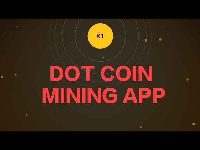 DOT COIN (identique à Notcoin). Nouvelle application minière sur Telegram.