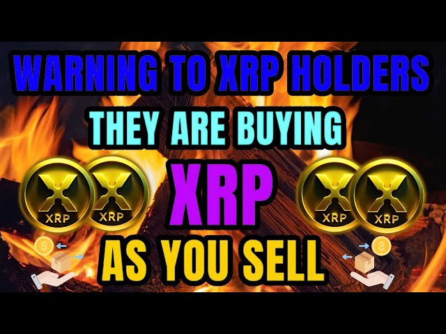 リップル XRP!!あなたが売るのと同じように彼らも XRP を買っています!すべての XRP 保有者への警告!今日のXRPビッグニュース