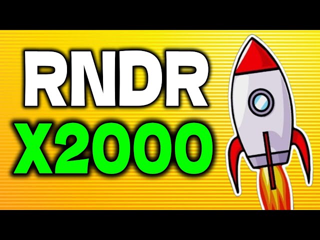 LE JETON DE RENDU SERA X2000 APRÈS CETTE NOUVELLE !! C'EST POSSIBLE ?? - PRÉDICTION DES PRIX RNDR OCTOBRE 2024 NOUVELLES