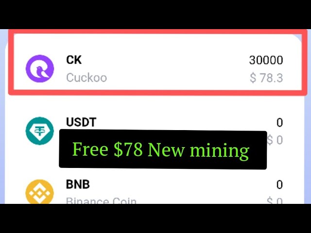 📢 CK TOKEN 📢2024년 새로운 채굴 앱 📢간단한 작업을 완료하여 $78를 벌어보세요✅.