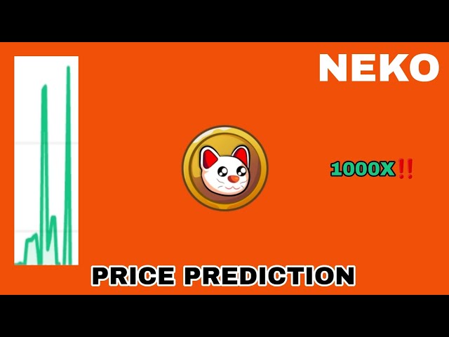 NEKO TOKEN TO THE MOON‼️ NEKO 価格予測 1000 倍ゲイン‼️ ニアプロトコルの潜在的な暗号通貨