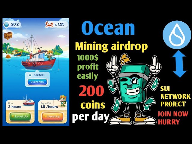 Wave Wallet Free Mining | Wave Wallet Sui Mining| Ocean Coin Supply Nehmen Sie jetzt am besten Airdrop teil