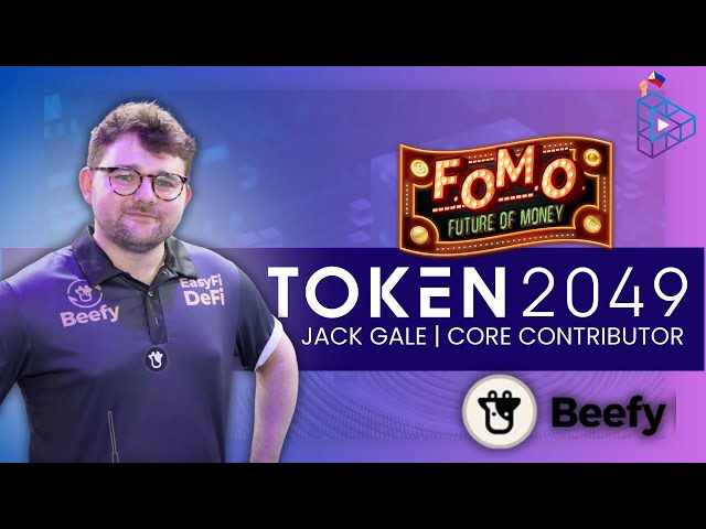 Jack Gale Hauptmitwirkender Beefy | Token 2049 Dubai 2024!