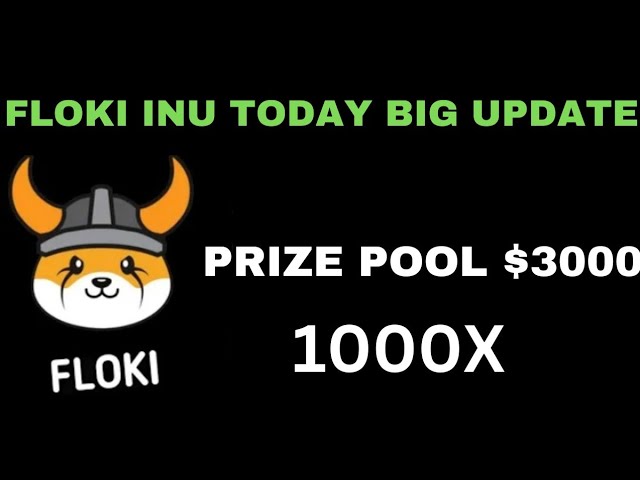 Floki Inu aujourd'hui Nouvelles | Floki Inu 1 ₹ | Grande annonce à venir | Cadeau 3000$