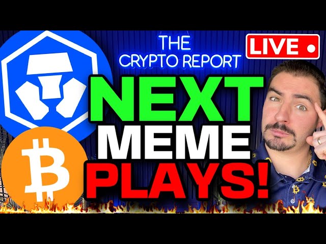 MEME COIN LIVE STREAM! (CRONOS and BITCOIN) BREAKING CRYPTO NEWS!