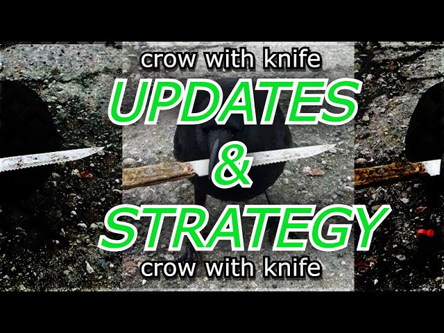 업데이트 및 전략 - CROW WITH KNIFE $ CAW - CRYPTO.COM 및 BITMART에 등록되었습니다! 1000x MEME 코인 #cro