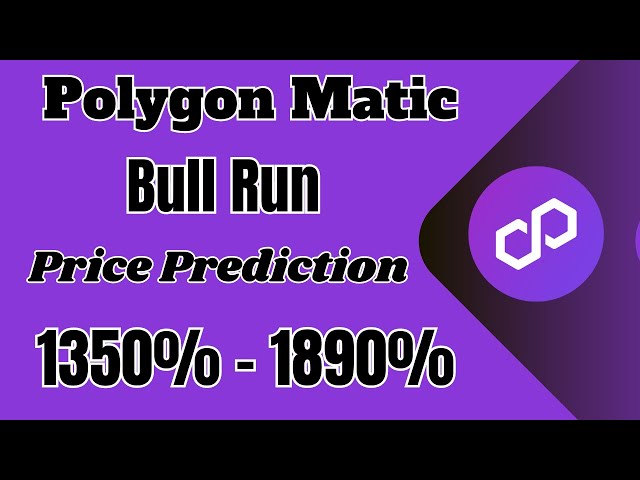 이 Bull Run에 대한 Polygon Matic 가격 예측 | Matic 코인 기술적 분석 및 예측 #matic