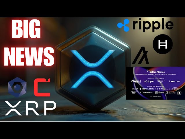 Ripple Joins DeRec! 📢 Ripple XRP HBAR ALGO CSPR DAG ✔️CRYPTO NEWS💲WATCH ALL