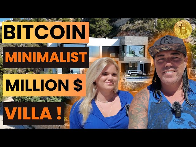 À QUOI RESSEMBLE UNE VILLA MINIMALISTE À UN MILLION DE DOLLARS BITCOIN ??