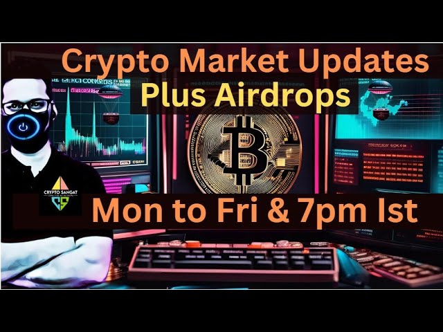 Market Updates + Airdrops | #crypto #bitcoin #airdrops