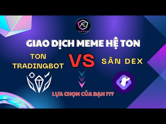 SYSTÈME TRADE MEME COIN TON - EFFICACITÉ TON TRADINGBOT & DEX