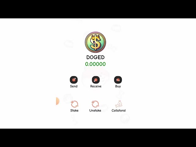 $DOGED by EDEN Oasis A Truly Stable Token Collateralized by DOGECOIN