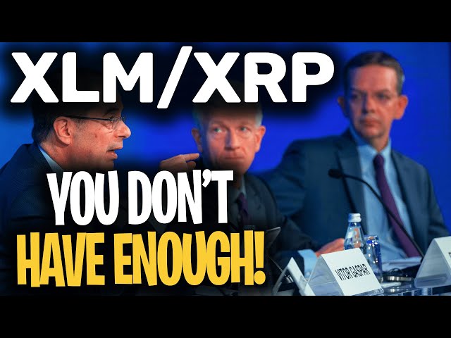 XLM XRP - INSIDER LEAKS YOU DON'T HOLD ENOUGH (OMG!!!)