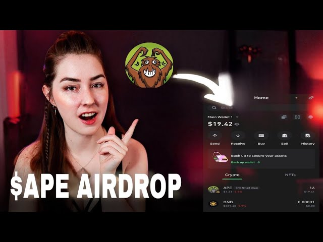 $APE 空投已上线.. 每个人均可免费获得 18 美元 APE 币..