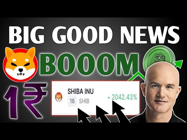 ALL' TIME HIGH 10,0000% 1₹ 確認😱SHIBA INU COIN さあ、嵐がやって来ます🤯 今日のSHIBA NEWS