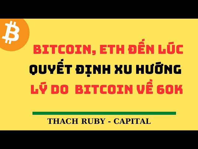 🚨🚨 BITCOIN, ETH는 추세를 결정할 시간입니다. 비트코인이 60K로 돌아온 이유