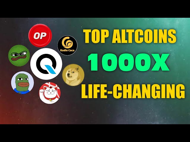 🔥TOP 7 MEILLEURS ALTCOINS POUR BULL RUN || ALTCOINS À FAIBLE CAP. || BÉNÉFICE 1000X || CHANGEMENT DE VIE 💸💸💸