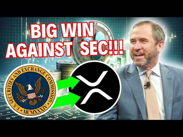 RIPPLE XRP NEWS AUJOURD'HUI : PDG de XRP : BRAD GARLINGHOUSE RÉVÈLE UNE GRANDE VICTOIRE CONTRE LA SEC !!!