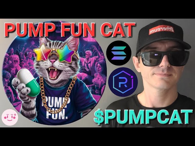 $PumpCat - POMPE FUN CHAT JETON CRYPTO PIÈCE PUMPCAT PumpFunCat SOL SOLANA RAYDIUM JUPITER BLOCKCHAIN